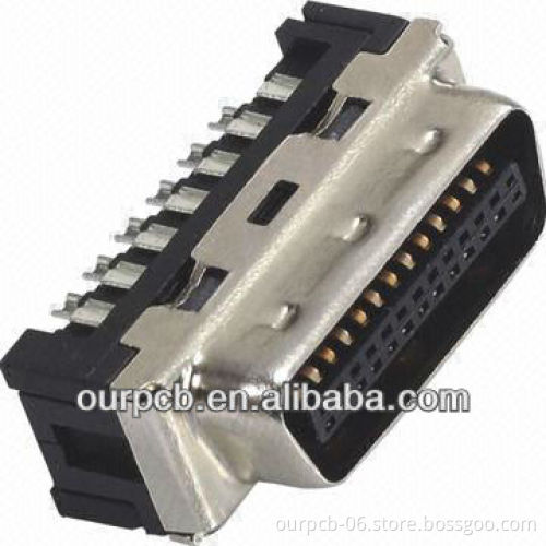 .27mm SCSI CEN-Type Connector with 5.0A Current Rating